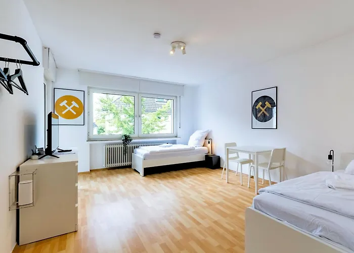 Budgetroom 3 Sz Balkonwohnung Fuer Teams * Herne